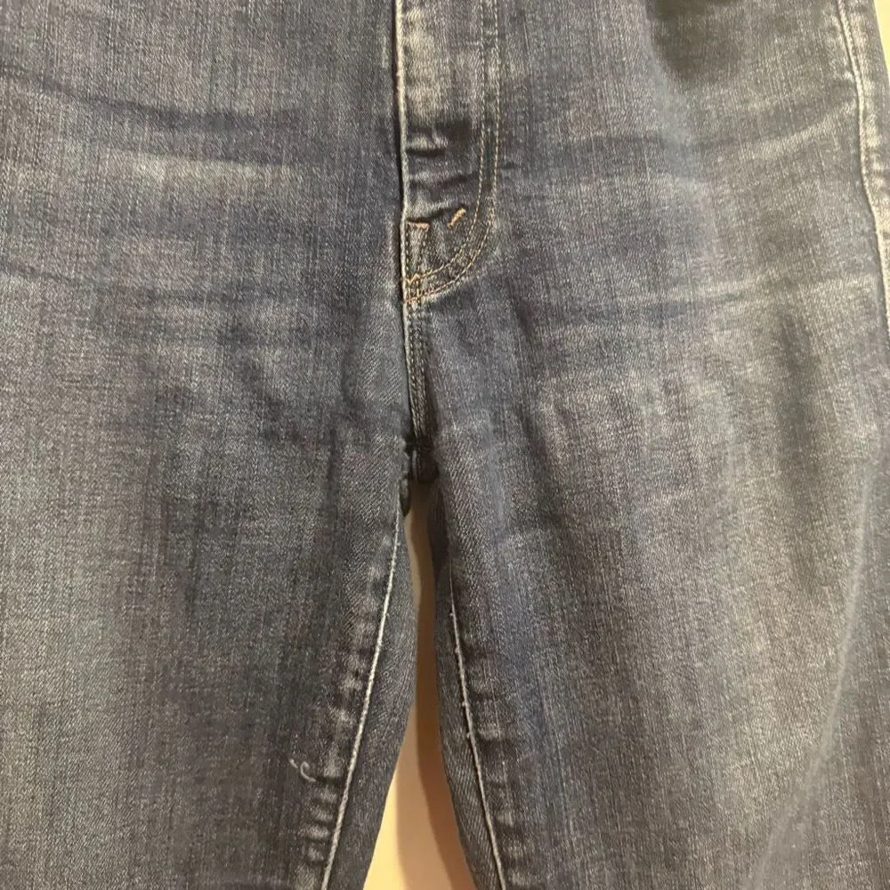 Mother High Waisted Looker Jeans in Clean Sweep Size 26